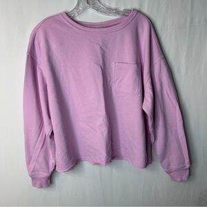 Universal Thread Women’s Pink Sweatshirt Long Sleeve. Pullover Size L